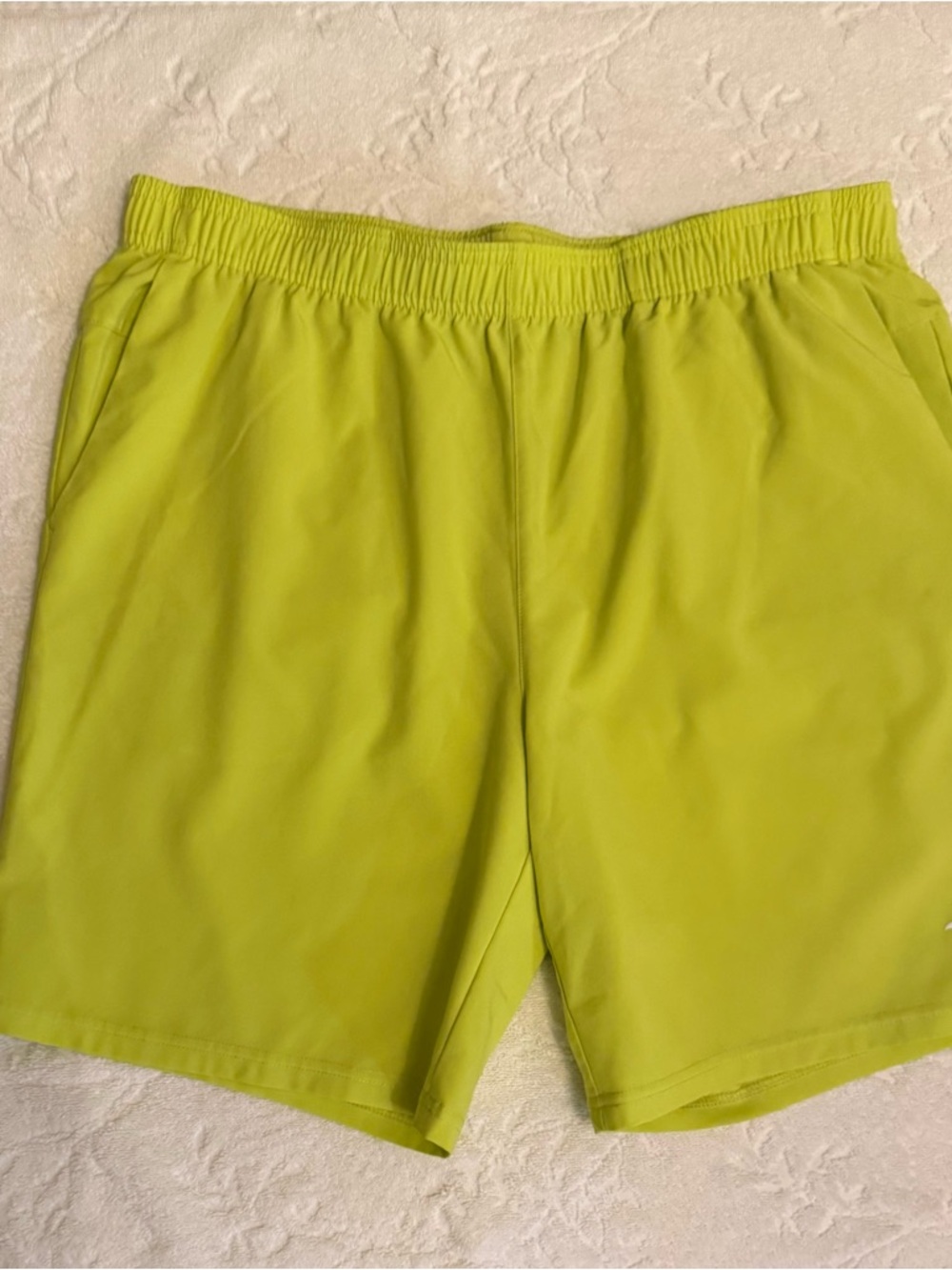 Original Penguin Lime Green Athletic Shorts